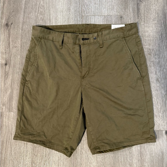 Rag & Bone Olive Green Shorts - Picture 1 of 3